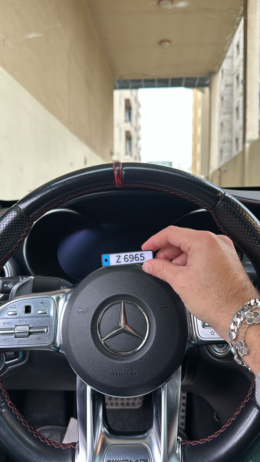 Custom Car Plate Keychain