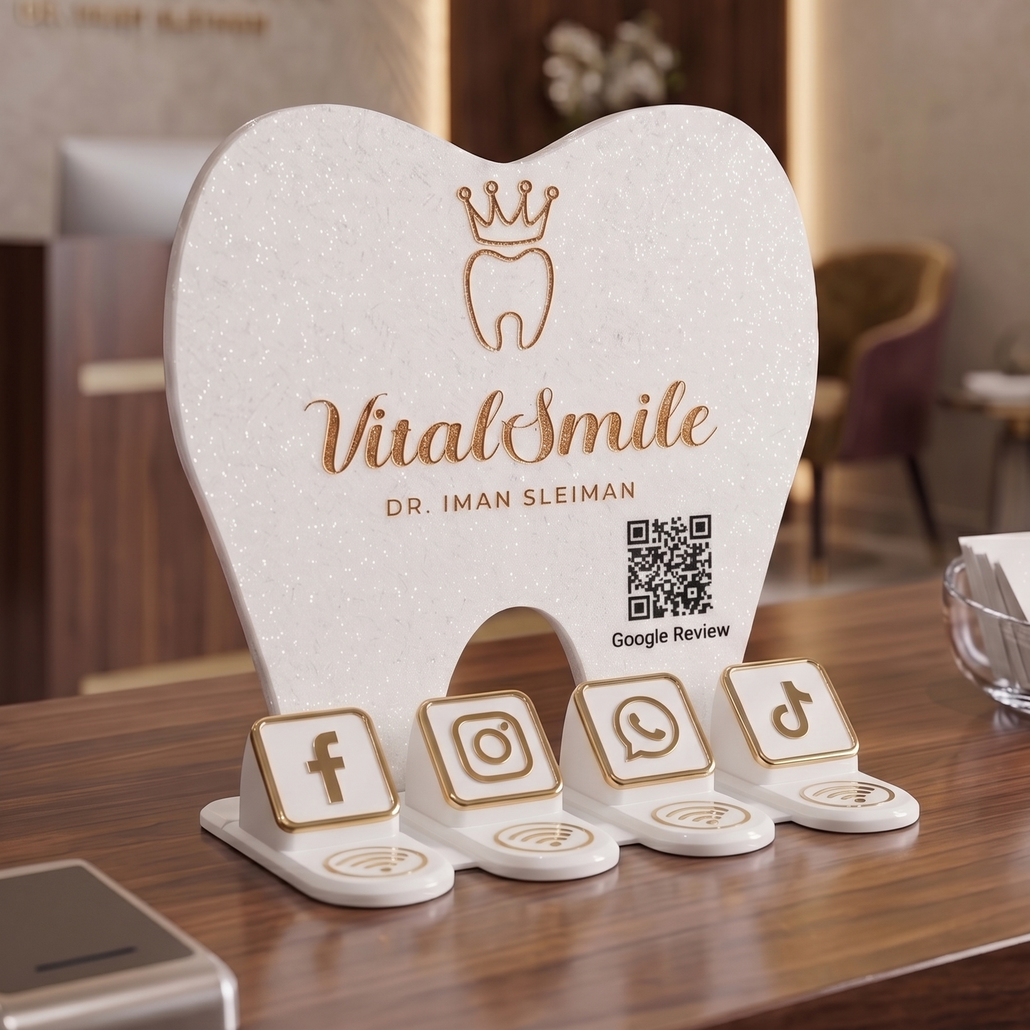Dentist NFC Stand