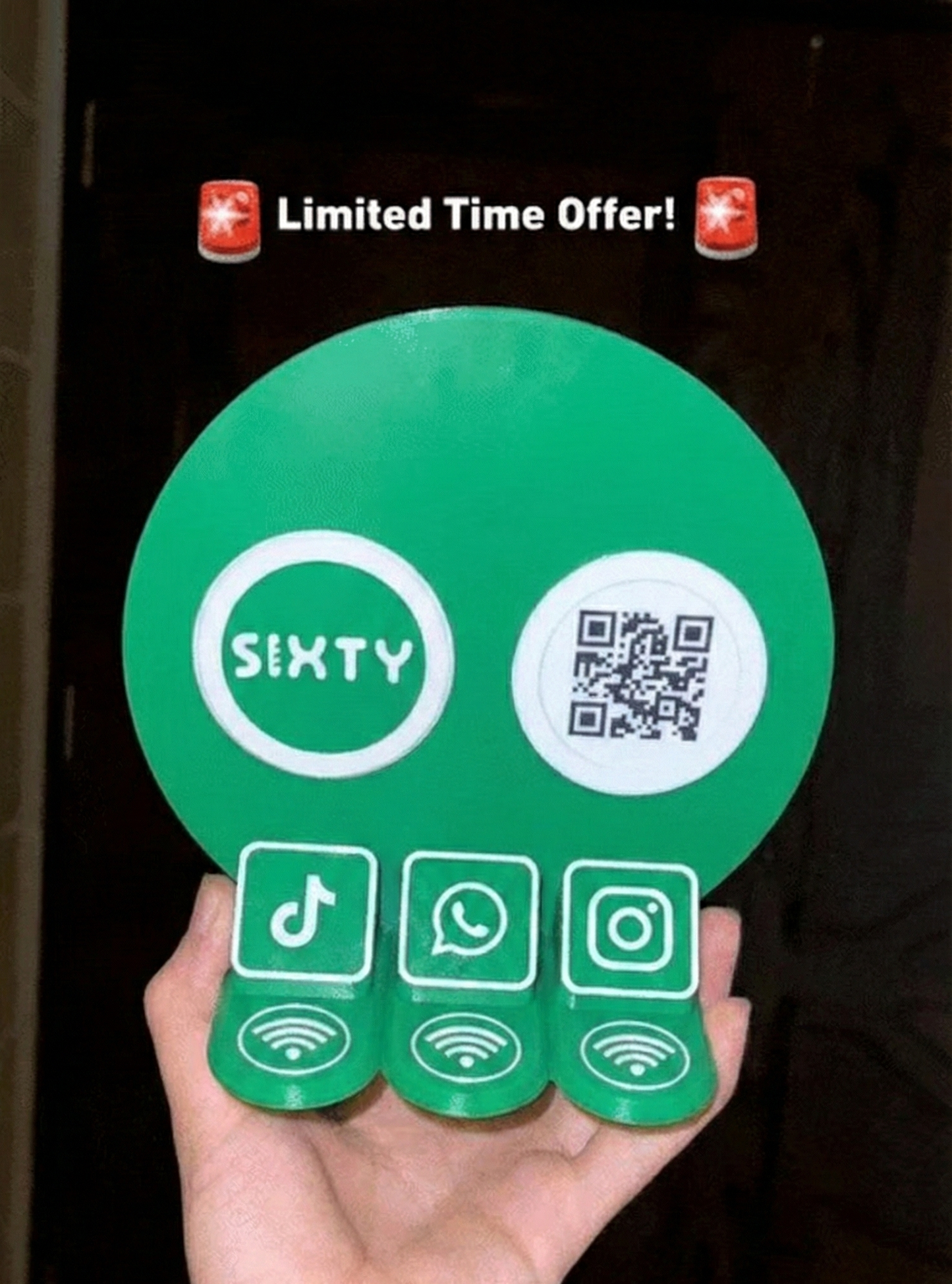 Social Media Nfc Stand