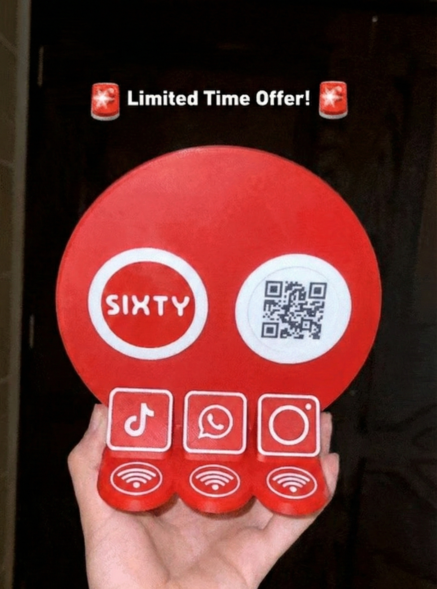 Social Media Nfc Stand