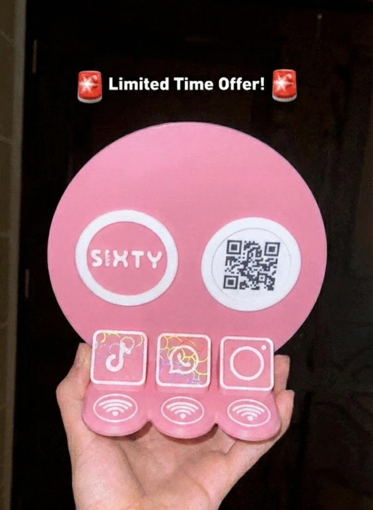 Social Media Nfc Stand