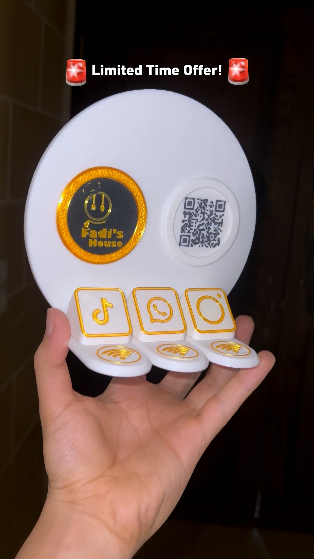 Social Media Nfc Stand