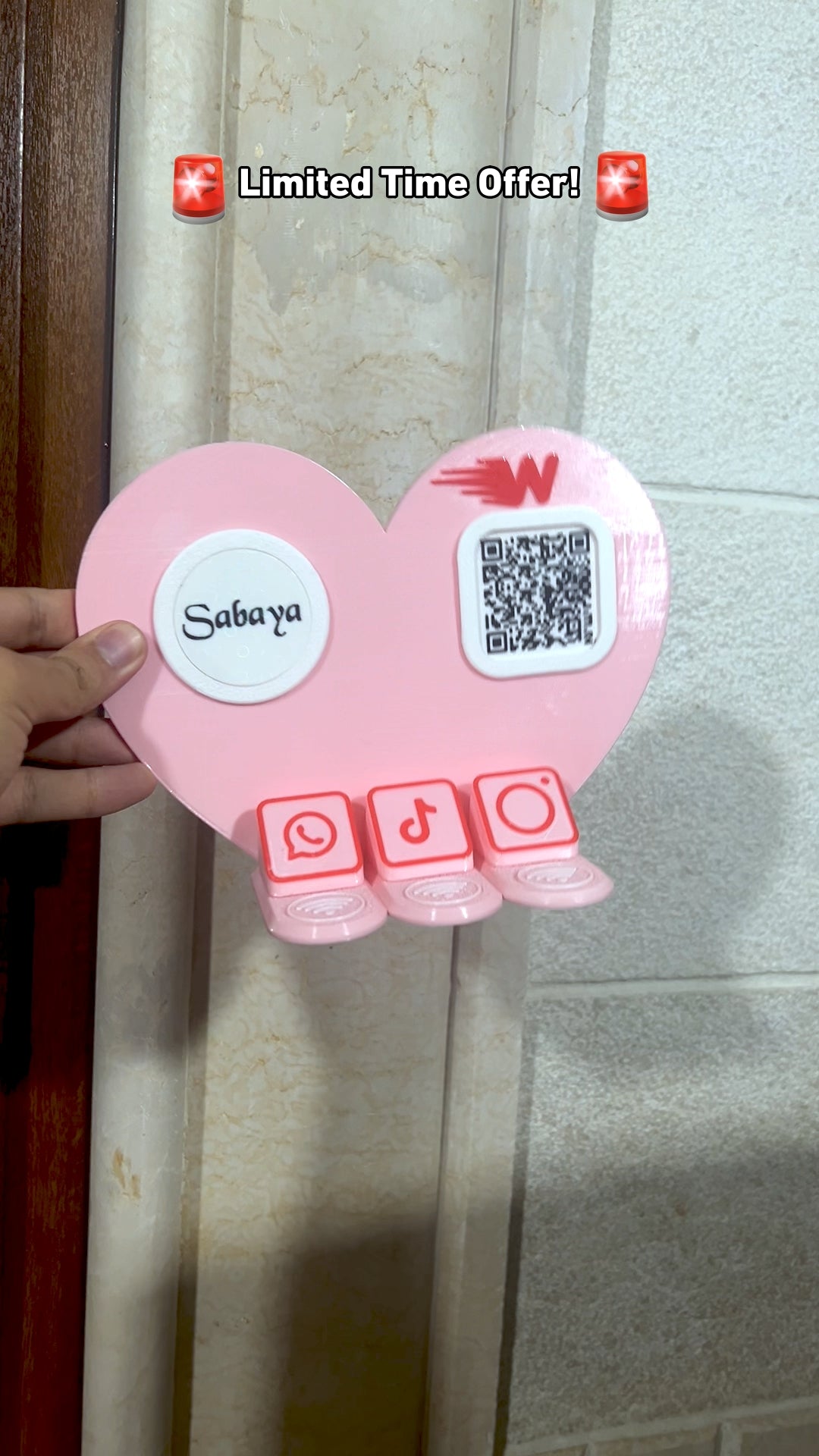 Social Media Nfc Stand