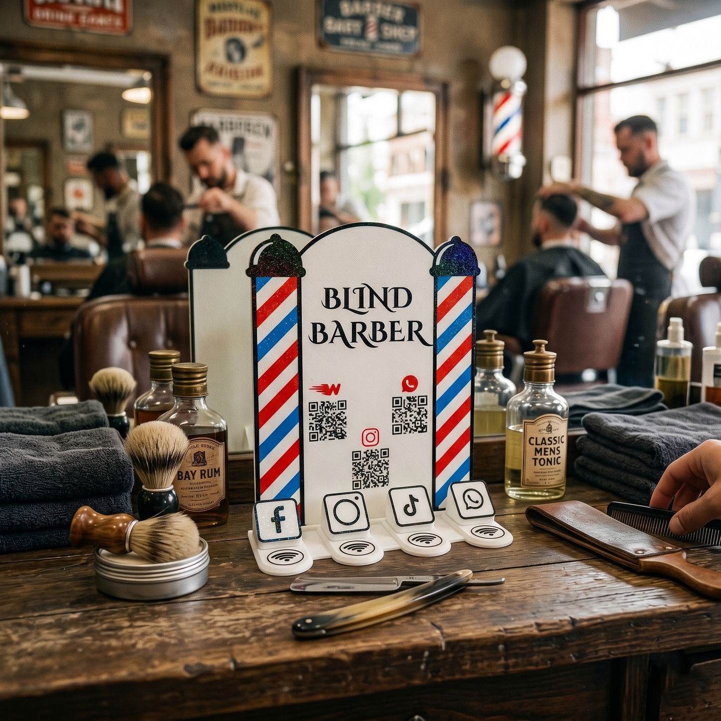 Barber NFC Stand FREE SHIPPING
