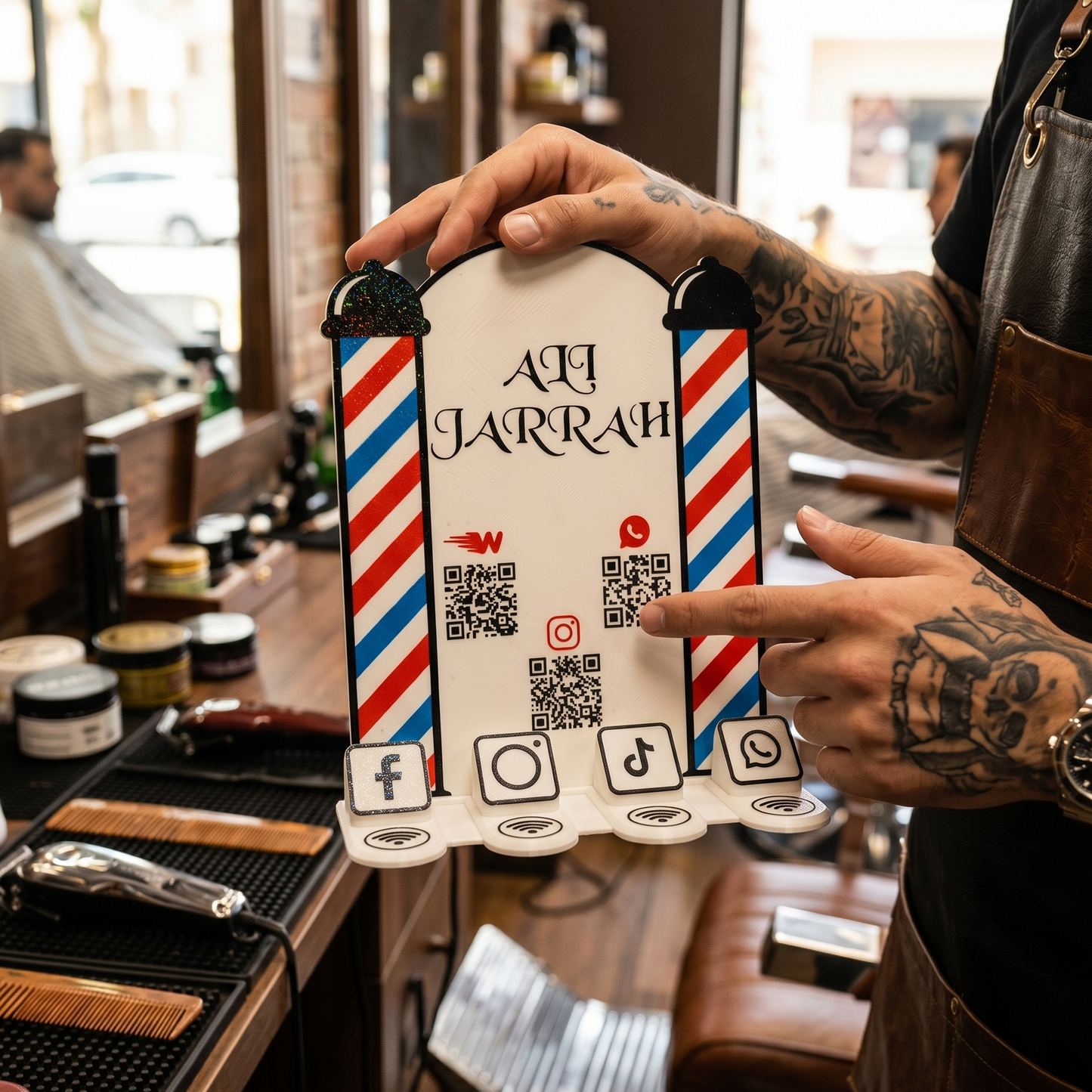 Barber NFC Stand FREE SHIPPING