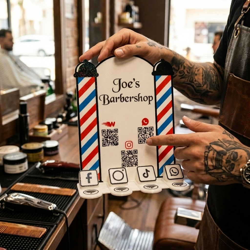 Barber NFC Stand