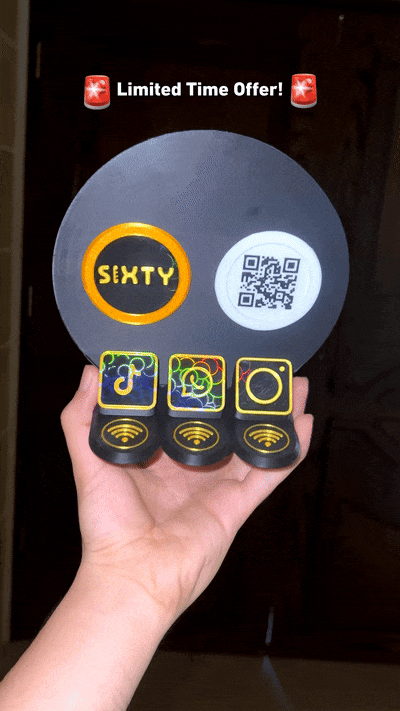 Social Media Nfc Stand