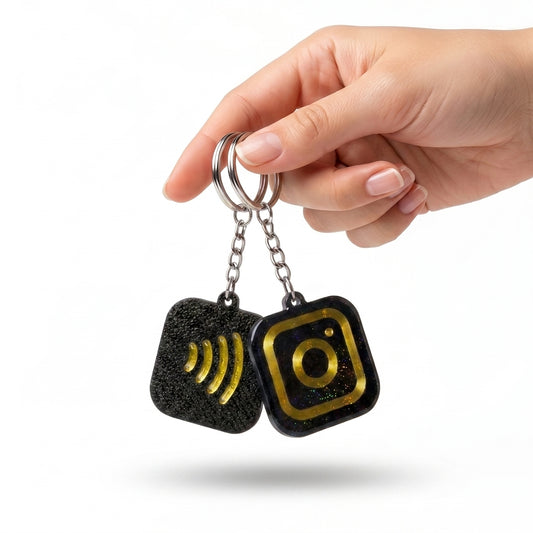 NFC Instagram Keychain
