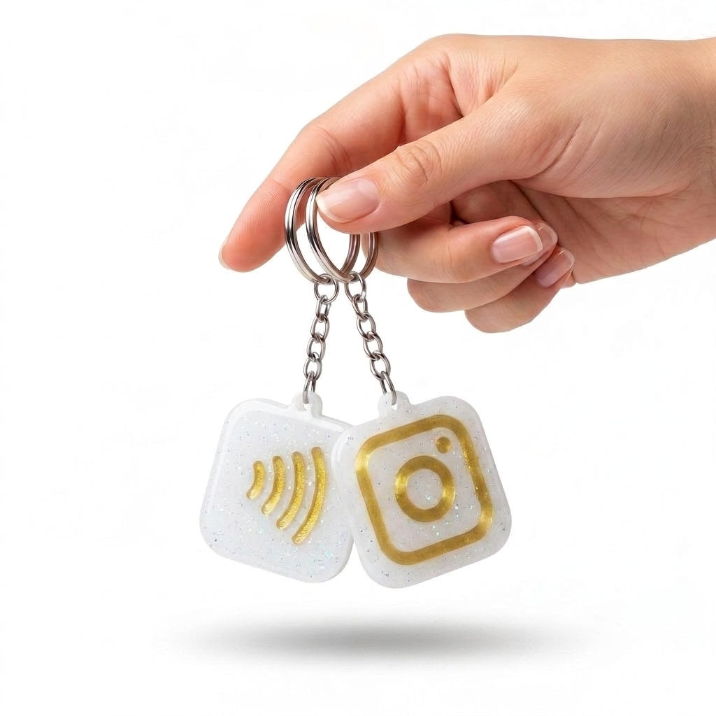 NFC Instagram Keychain