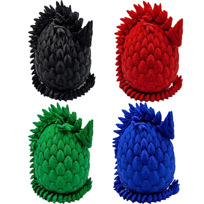 بيضة التنين الخارقة مع تنين