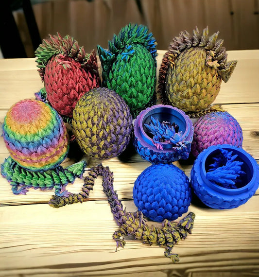 بيضة التنين الخارقة مع تنين